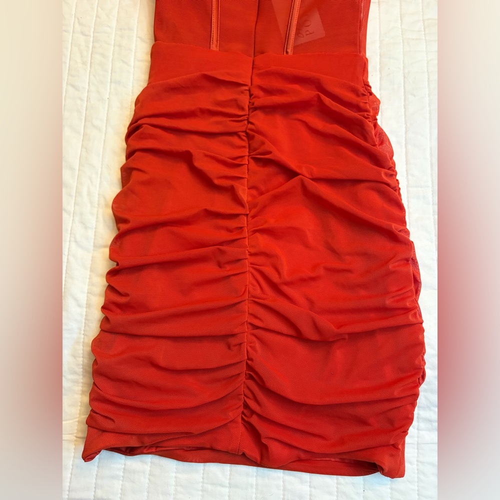 Oh Polly Paradis red corset dress NWT - Picture 11 of 11